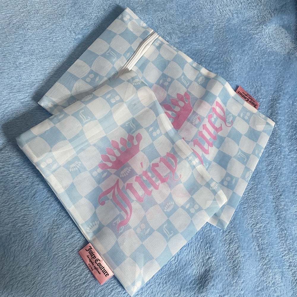Juicy Couture Wash Bags (Machine Friendly)
